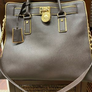 MK Brown North South Tote